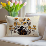 Rayo Rabbit Reversible Indoor/Outdoor Lumbar Pillow