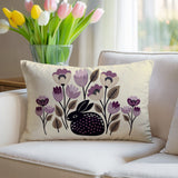 Rayo Rabbit Reversible Indoor/Outdoor Lumbar Pillow