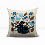 Rayo Rabbit Reversible Indoor/Outdoor Square Pillow
