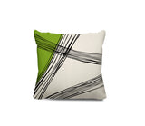 Realo Abstract Spun Polyester Square Indoor/Outdoor Throw Pillow