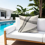 Realo Abstract Spun Polyester Square Indoor/Outdoor Throw Pillow