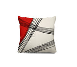 Realo Abstract Spun Polyester Square Indoor/Outdoor Throw Pillow