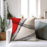 Realo Spun Polyester Lumbar Indoor/Outdoor Throw Pillow
