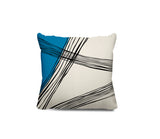 Realo Abstract Spun Polyester Square Indoor/Outdoor Throw Pillow