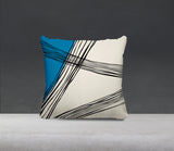 Realo Abstract Spun Polyester Square Indoor/Outdoor Throw Pillow