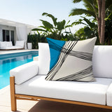 Realo Spun Polyester Lumbar Indoor/Outdoor Throw Pillow