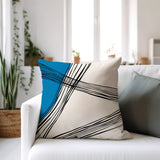 Realo Spun Polyester Lumbar Indoor/Outdoor Throw Pillow