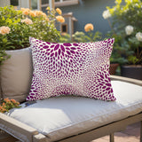 Rector Floral Spun Polyester Square Indoor/Outdoor Throw Pillow