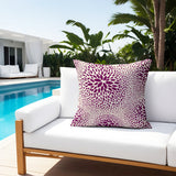 Rector Floral Reversible Indoor/Outdoor Square Pillow