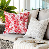 Benson Coral Reefs Square Indoor/Outdoor Throw Pillow