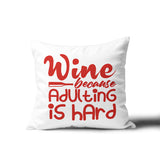 Davey Textual Reversible Indoor/Outdoor Square Pillow