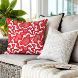 Dominique Coral Reefs Lumbar Indoor/Outdoor Throw Pillow