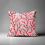 Fischer Coral Reefs Square Indoor/Outdoor Throw Pillow