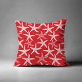 Fletcher Star Fish Square Indoor/Outdoor Throw Pillow