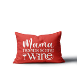 Fulham Mama Needs Lumbar Indoor/Outdoor Throw Pillow
