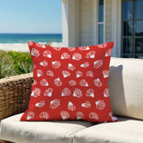 Hahn Sea Shells Square Indoor/Outdoor Throw Pillow