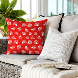 Hahn Sea Shells Square Indoor/Outdoor Throw Pillow