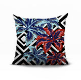 Hoku Floral Reversible Indoor/Outdoor Square Pillow