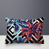 Hoku Floral Reversible Indoor/Outdoor Rectangle Pillow