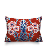 Kaimana Floral Reversible Indoor/Outdoor Rectangle Pillow