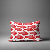Kieran Fish Lumbar Indoor/Outdoor Throw Pillow