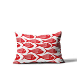 Kieran Fish Lumbar Indoor/Outdoor Throw Pillow