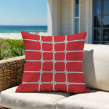 Knotty Nautical Knot Square Indoor/Outdoor Throw Pillow