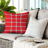 Knotty Nautical Knot Square Indoor/Outdoor Throw Pillow
