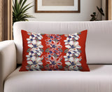 Koa Floral Reversible Indoor/Outdoor Rectangle Pillow
