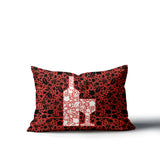Lakefield Wine Bottle Lumbar Indoor/Outdoor Throw Pillow
