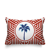 Leilani Palm Reversible Indoor/Outdoor Rectangle Pillow