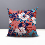 Malia Floral Reversible Indoor/Outdoor Square Pillow