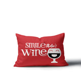 Marcelina Smile There's Lumbar Indoor/Outdoor Throw Pillow