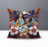 Moana Palm Reversible Indoor/Outdoor Square Pillow