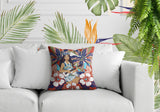 Moana Palm Reversible Indoor/Outdoor Square Pillow