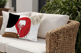 Parson Wine Glass Lumbar Indoor/Outdoor Throw Pillow