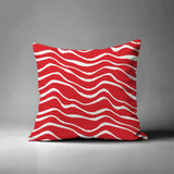 Richardson Ocean Waves Square Indoor/Outdoor Throw Pillow