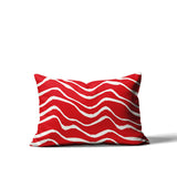 Richardson Ocean Waves Lumbar Indoor/Outdoor Throw Pillow