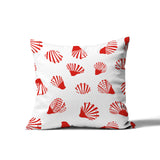 Richmond Sea Shell Square Indoor/Outdoor Throw Pillow