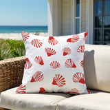 Richmond Sea Shell Square Indoor/Outdoor Throw Pillow