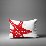 Scarlett Star Fish Lumbar Indoor/Outdoor Throw Pillow