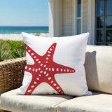 Scarlett Star Fish Lumbar Indoor/Outdoor Throw Pillow