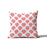 Sebastine Sea Shell Square Indoor/Outdoor Throw Pillow