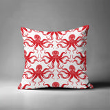 Shirley Octopus Square Indoor/Outdoor Throw Pillow