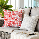 Shutterfield Sea Shell Square Indoor/Outdoor Throw Pillow