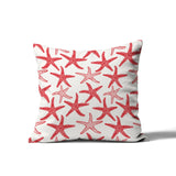 Theba Star Fish Square Indoor/Outdoor Throw Pillow
