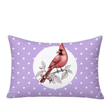 Red Cardinal Indoor/Outdoor Reversible Rectangular Pillow