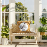 Red Cardinal Indoor/Outdoor Reversible Square Pillow
