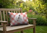Red Cardinal Indoor/Outdoor Reversible Rectangular Pillow