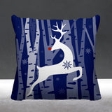Reindeer Animal Reversible Indoor/Outdoor Square Pillow